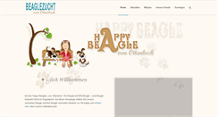 Desktop Screenshot of happybeagle.de